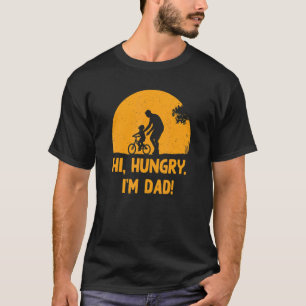 T-shirt Salut affamé je suis papa Fête des pères blagues d