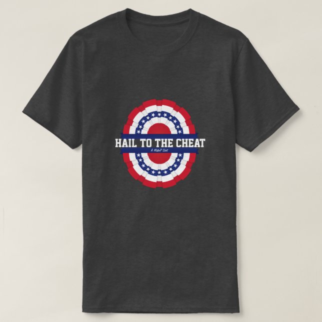 T-shirt Salut Au Cheat - Une Chemise MisterP (Design devant)