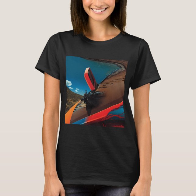 T-shirt Salut c'est Flume Melt (Devant)