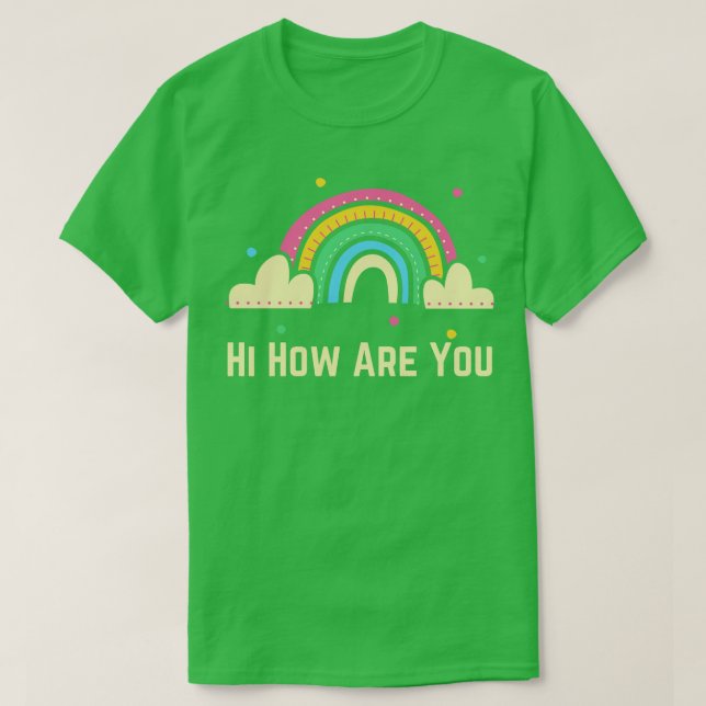 T-shirt Salut, Comment Es-Tu (Design devant)