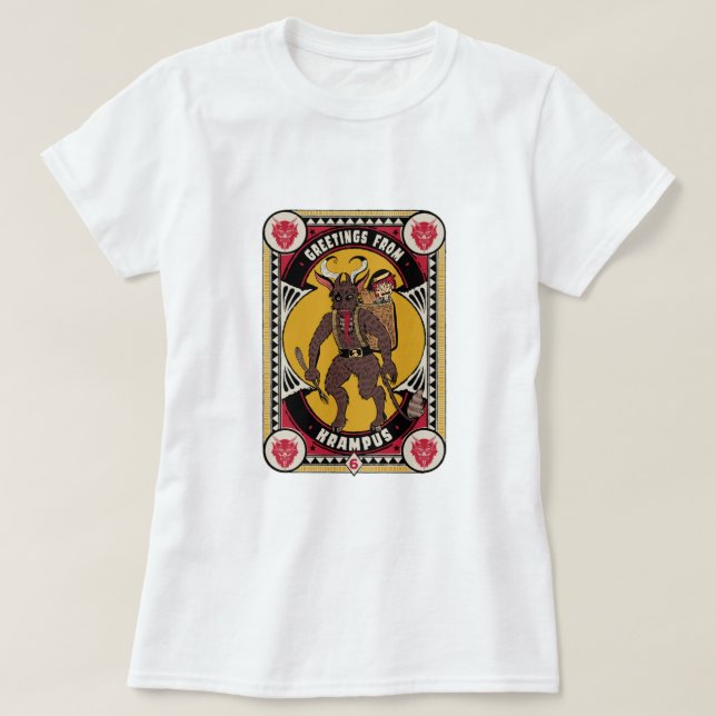 T-SHIRT SALUT DE KRAMPUS (Design devant)