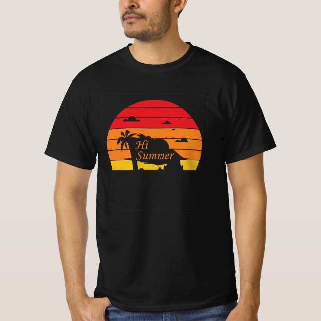 T-Shirt Salut Été (Devant)
