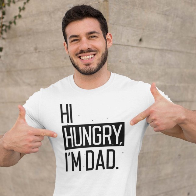 T-shirt Salut faim Je suis papa (Créateur téléchargé)