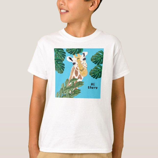 T-shirt Salut Giraffe (Devant)