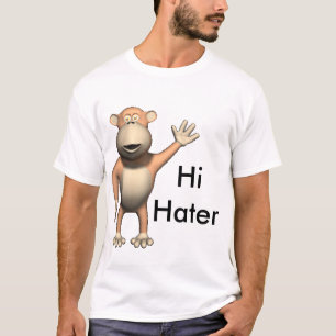 T-shirt Salut haineux de bye de haineux