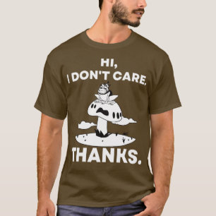 T-shirt Salut Je Ne Remercie Pas La Grenouille Assis Sur L