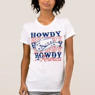 T-shirt Salut l'Amérique
