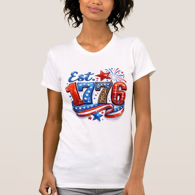 T-shirt Salut l'Amérique (Devant)