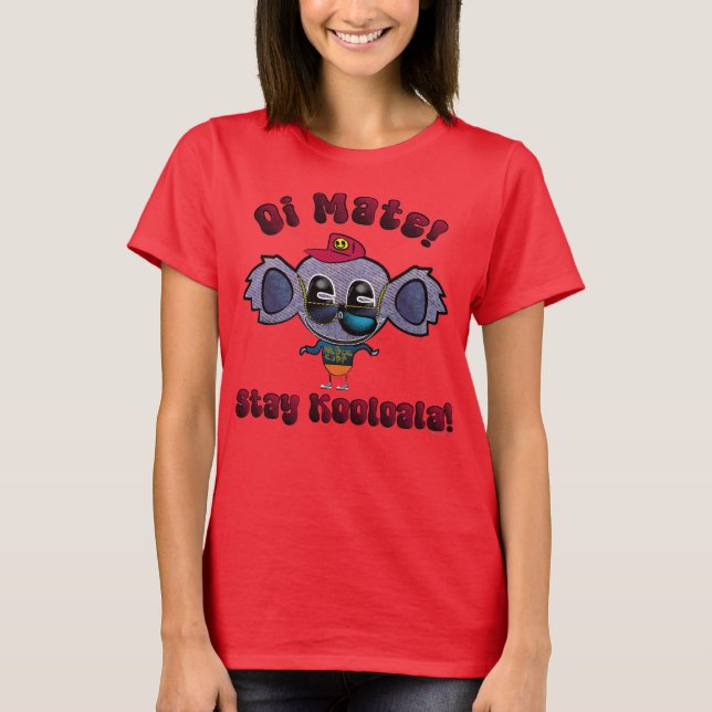 T-shirt Salut mon pote ! Reste Kooloala ! (Devant)