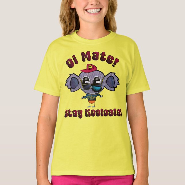 T-shirt Salut mon pote ! Reste Kooloola ! (Devant)