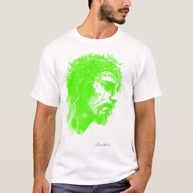 T-shirt Salut (néon) (Devant)