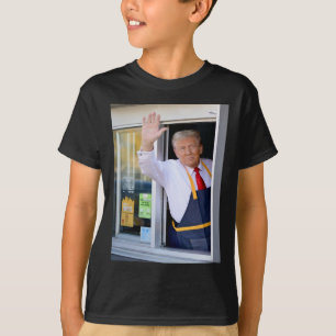 T-shirt Salut, obtenez votre burger Donald Trump cuisine d