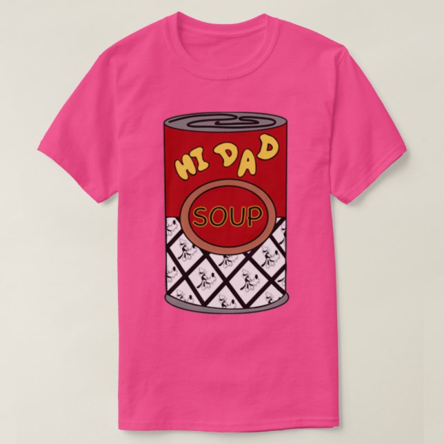 T-shirt Salut Papa Soup Perfect Cadeau (Design devant)
