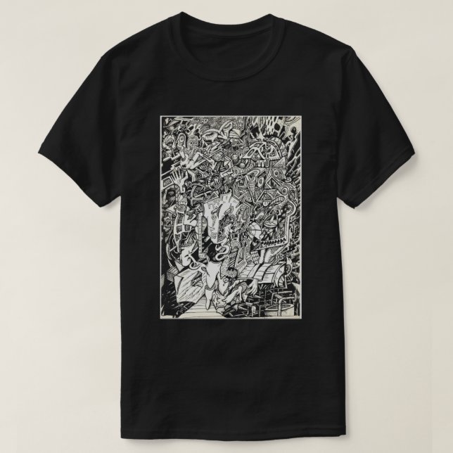 T-shirt "Salut !", par Brian Benson (Design devant)