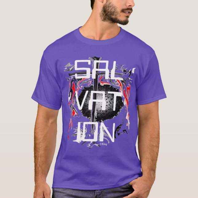 T-shirt "Salut" par Michael Crozz (Devant)