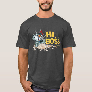 T-shirt Salut patron ! - La pièce en t des hommes de