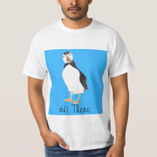 T-shirt Salut Puffin (Devant)