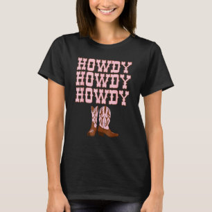 T-shirt Salut Rodéo Western Country Sud Cowgirl  2