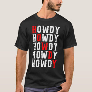 T-shirt Salut Rodéo Western Rétro Vintage Country Sudiste