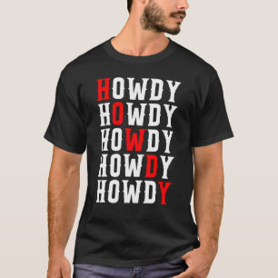 T-shirt Salut Rodéo Western Rétro Vintage Country Sudiste