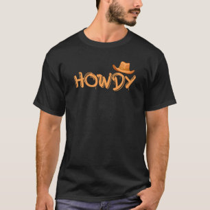T-shirt Salut Rodéo Western Rétro Vintage Country Sudiste