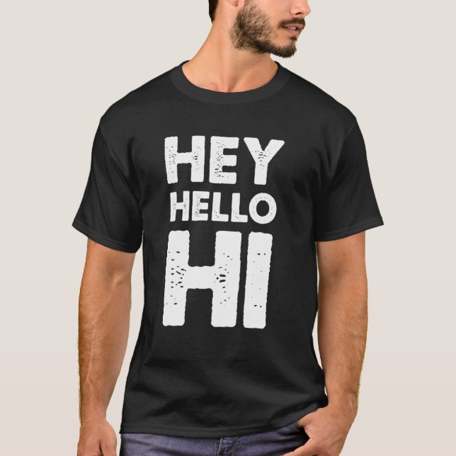T-shirt Salut Salut Salut (Devant)