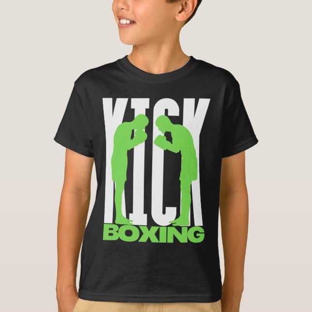 T-shirt Salutation de kickboxing  (Devant)