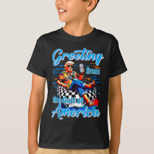 T-shirt Salutation Du Golfe Des États-Unis Trump