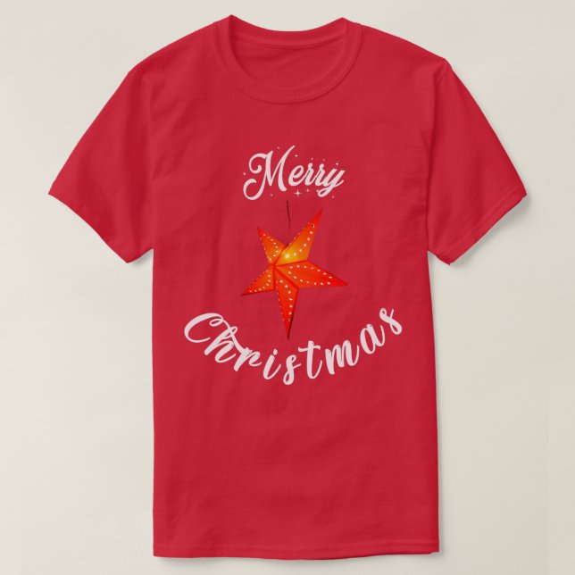 T-shirt Salutation simple Joyeux Noël (Design devant)