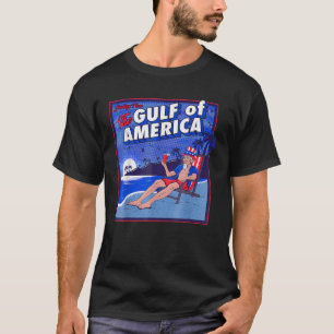 T-shirt Salutation Trump Du Patrio Du Golfe Des États-Unis