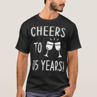 T-shirt Salutations À 105 Ans 105ème Anniversaire