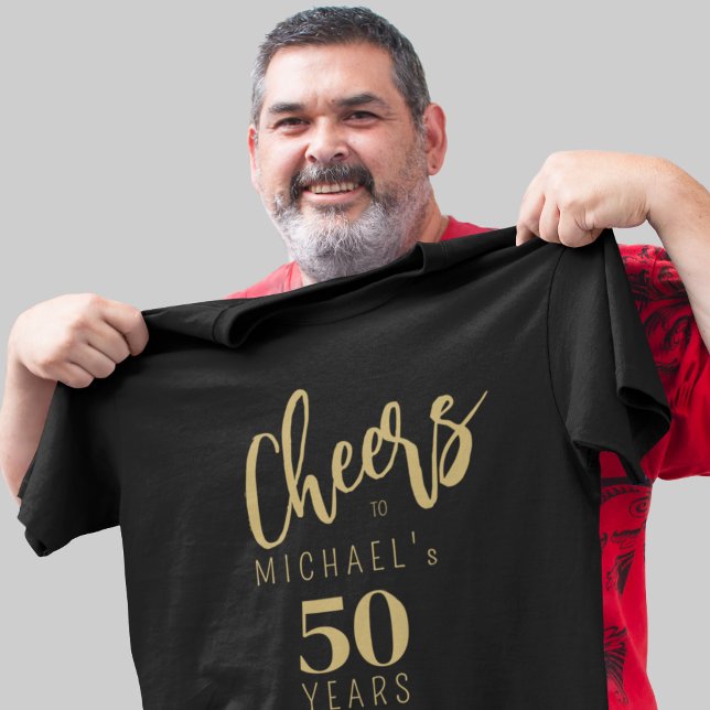 T-shirt Salutations à 50 ans anniversaire personnalisé noi (Créateur téléchargé)