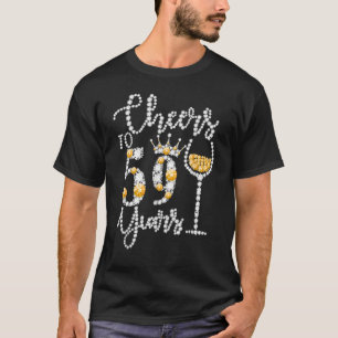 T-shirt Salutations À 59 Ans Joyeux 59ème Anniversaire Rei