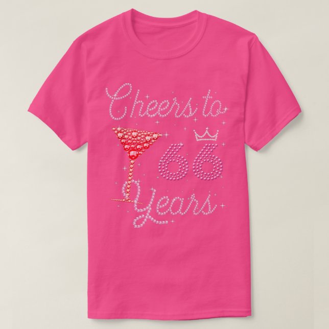 T-shirt Salutations À 66 Ans 66ème Anniversaire 66 Ans Ann (Design devant)