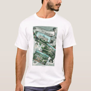 T-shirt Salutations de avec ViewsAuburn pittoresque, CA