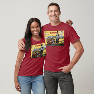 T-shirt Salutations de Dizgraceland
