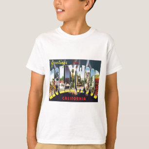 T-shirt Salutations de Hollywood la Californie