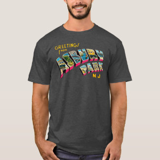 T-shirt Salutations de la fille d'Asbury Park