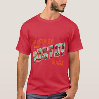 T-shirt Salutations De La Messe De Boston