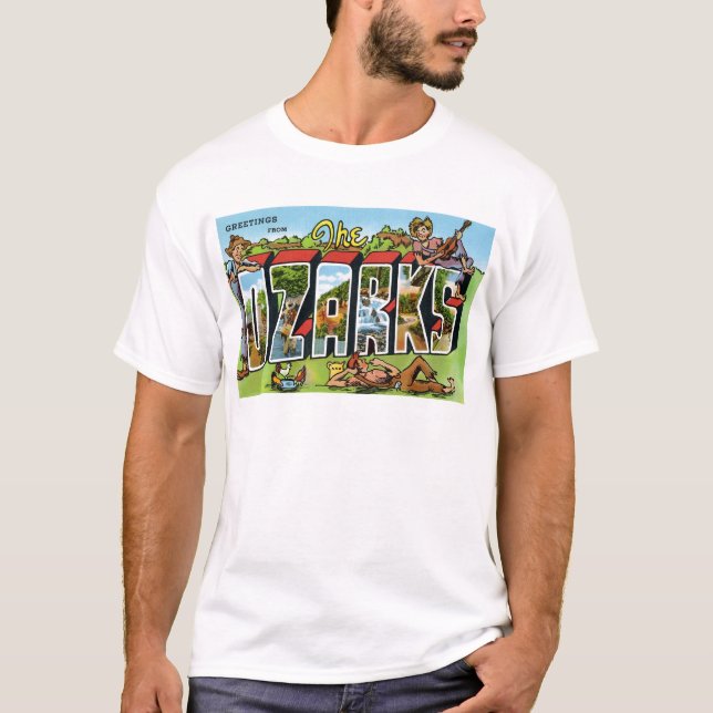 T-shirt Salutations de l'Ozarks (Devant)