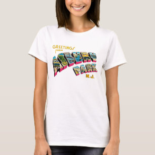 T-shirt Salutations de New Jersey de parc d'Asbury