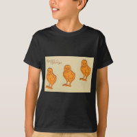 Salutations de Pâques Chicks Beige