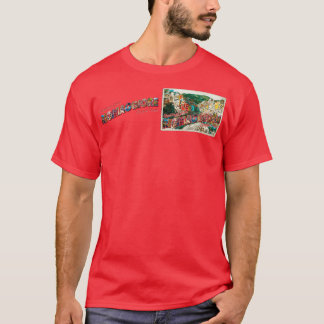 T-shirt Salutations de Riomaggiore Cinque Terre vintage st