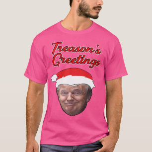 T-shirt Salutations De Trahison Anti Donald Trump Russie D