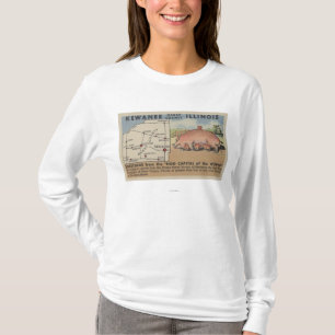 T-shirt Salutations du capital de porc du monde