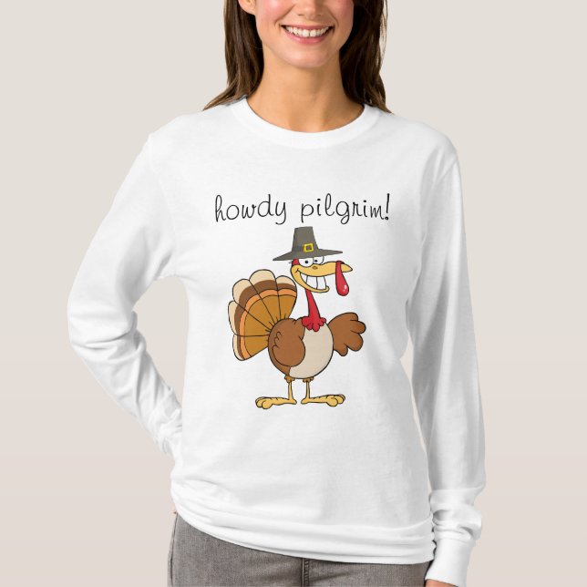T-shirt Salutations du jour Turquie de thanksgiving (Devant)