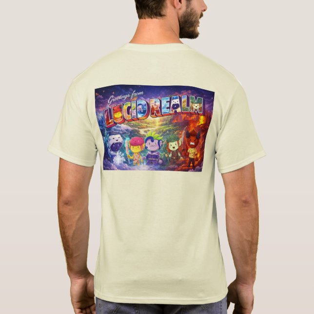 T-shirt Salutations du Royaume Lucide (Dos)