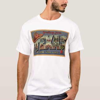 T-shirt Salutations du Texas