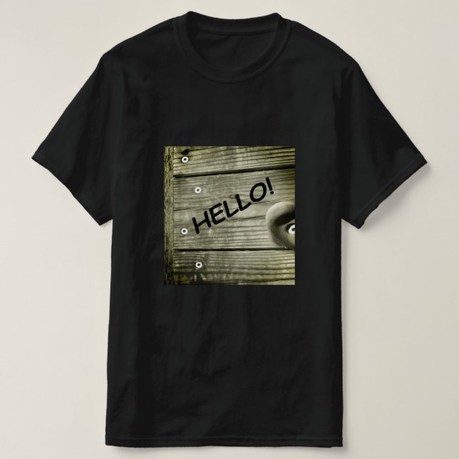 T-shirt Salutations d'un inconnu (Design devant)