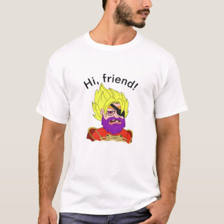 T-shirt Salutations d'un pirate